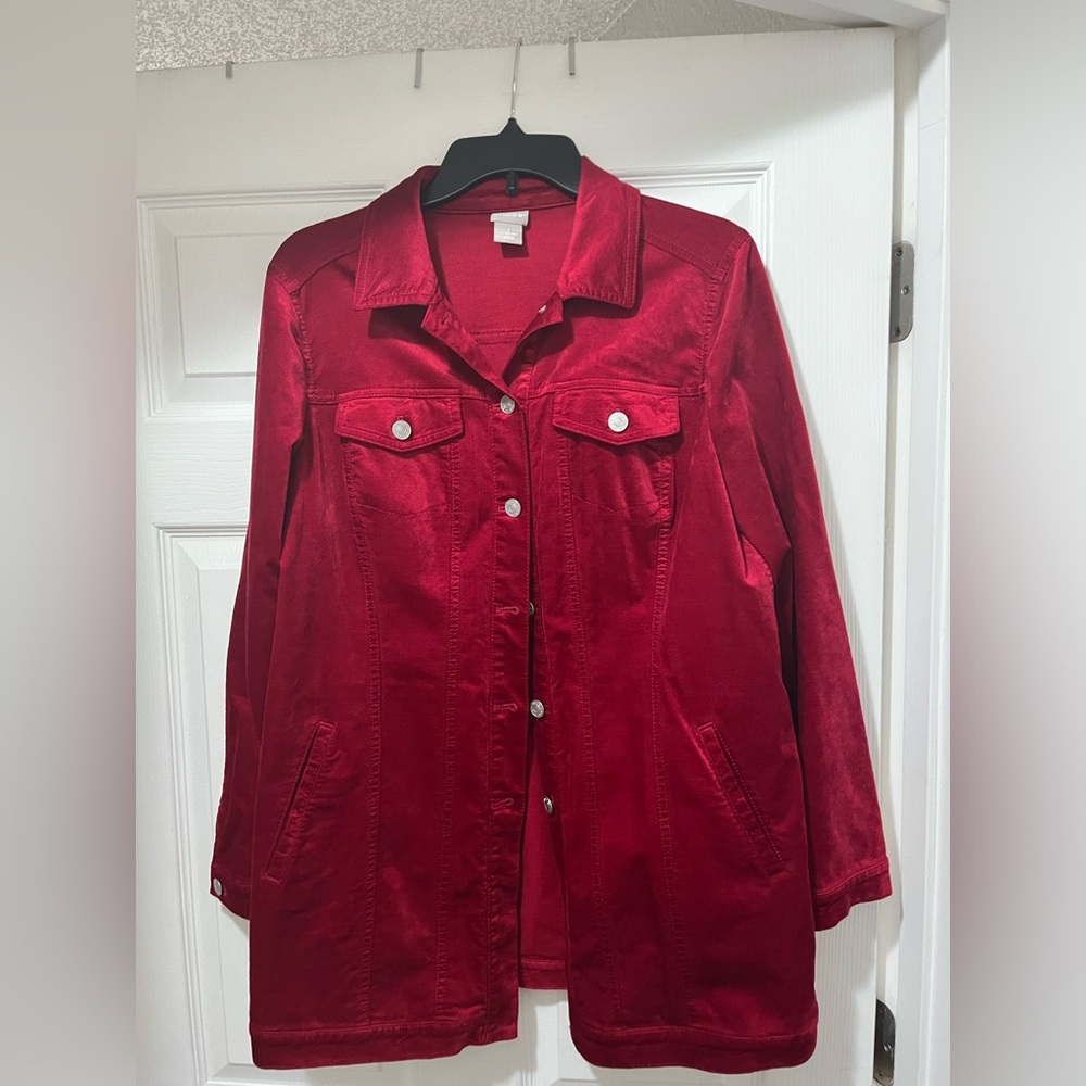 Chico’s velvet jacket